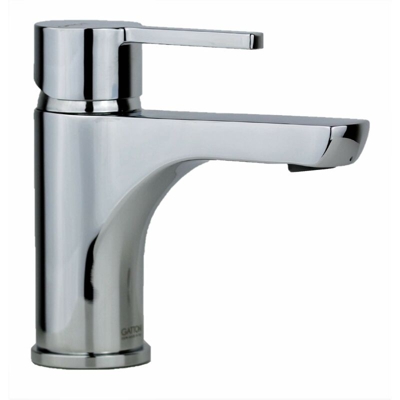 Gattoni Rubinetteria - Miscelatore per lavabo risparmio energetico Gattoni Eden 5004251C0 | Cromo - Piletta con salterello 1'1/4