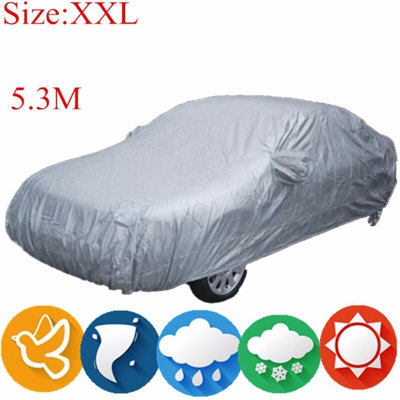 5.3M XXL Copertura Tarp Cover Anti UV Snow Dust Rain impermeabile Outdoor