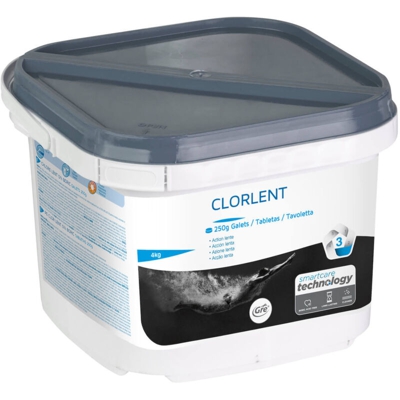 Tricloro in pastiglie ad azione lenta Gre 4kg