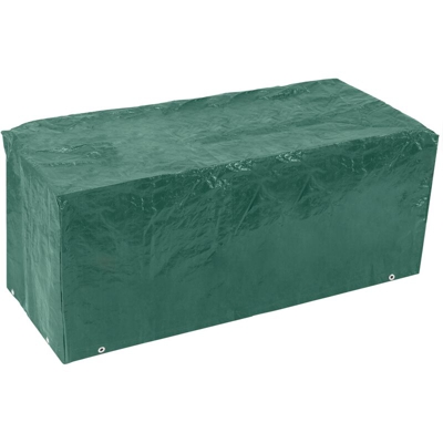 PrimeMatik - Copertura protettiva impermeabile per panca da giardino 163x89x66cm