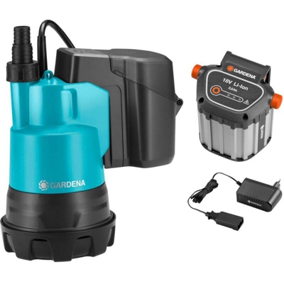GARDENA 2000/2 Li-18 1748-20 Pompa ad immersione acque chiare multistadio 2000 l/h 20 m