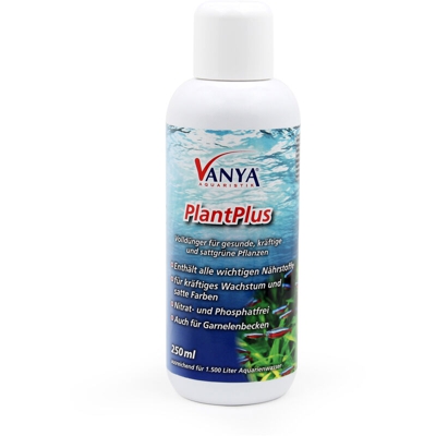 Vanya PlantPlus 250ml fertilizzante promuove la crescita e il colore