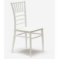 Sedia Bianca Stile Vintage per Catering Bar Ristoranti e Cucine Chiavarina en oferta