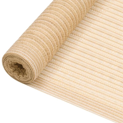 Rete per Privacy Beige 1x50 m in HDPE 75 g/m² - Beige - Vidaxl