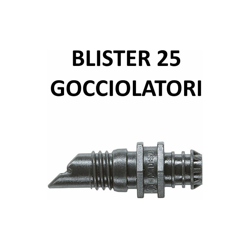 GOCCIOLATORE DI FINE LINEA 4 LT/H PER MICROIRRIGAZIONE BLISTER 25 PEZZI -- 1341-32 - Gardena precio