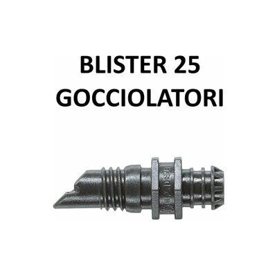 GOCCIOLATORE DI FINE LINEA 4 LT/H PER MICROIRRIGAZIONE BLISTER 25 PEZZI -- 1341-32 - Gardena