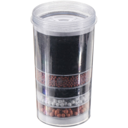 Cartuccia di ricambio minerale con filtro a carbone ceramico a 5 stadi características