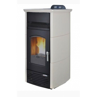 Stufa pellet idro Carlotta Omnia 23,5kw ceramica > Terra di Siena > Idro ventilata