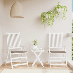 Cuscini per Sedie da Giardino 2 pz Grigio Talpa 50x50x4 cm - Marrone - Vidaxl características