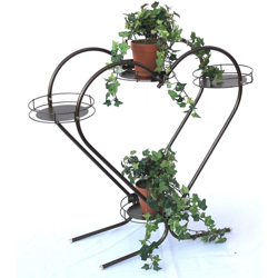 Scala per Fiori a Cuore Art.81 Porta-Fiori Colonna di Fiori 64cm Scaffale Porta-Piante - Dandibo características