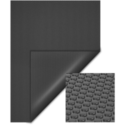 Wiltec - Copertura a bolle d'aria piscina rettangolare protezione isotermica 5x8m nero características