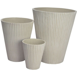 Vaso Per Piante Da Esterno Interno Di Design In Fibra Sintetica Resistente en oferta