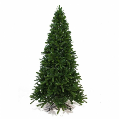 Albero di Natale Vermont 240 cm Silicone e PVC Abete Natalizio Artificiale 50478