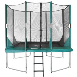 Etan - SOLO TRAMPOLINO Tappeto elastico rettangolare 281x201cm con rete di sicurezza - verde. Ottimo rapporto qualità-prezzo precio