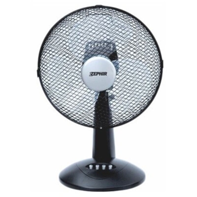Ventilatore da Tavolo Diametro 40 cm Colore Nero VENTILATORE DA TAVOLO NERO CM.40 | PZ