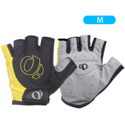 Guanti da mountain bike da ciclismo all'aperto Uomo Donna Guanti mezze dita antisdrucciolo resistenti all'usura e traspiranti,modello: M giallo en oferta