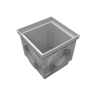 30 x 30 cm, Chiusino di scarico in polipropilene monoblocco in polipropilene