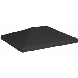YOUTHUP Copertura Superiore per Gazebo 270 g/m2 4x3 m Nera - Nero precio