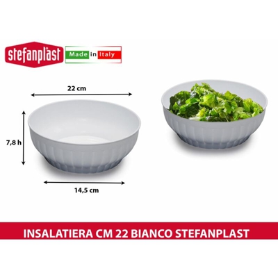 Insalatiera Cm 22 Bianco