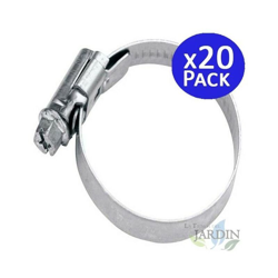 Fascetta in metallo per tubi da 25 a 40 mm. 20 unit? en oferta