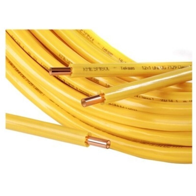 TUBO IN RAME PER GAS 'SMISOL TEK GAS' Diam. 16 x 1