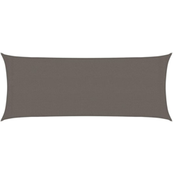 vidaXL Vela Parasole 160 g/m² Antracite 2x5 m in HDPE - Antracite precio