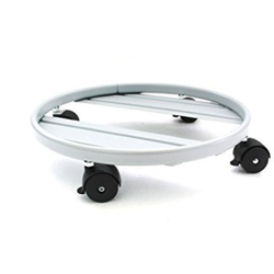 Carrello sottovaso tondo con ruote cm. 25 ALLUMINIO características