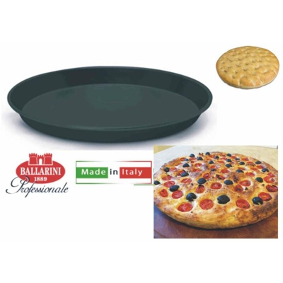 TEGLIA TONDA FERRO X PIZZA CM.32X2,5h BALLARINI