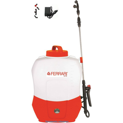 POMPA IRRORATRICE A ZAINO CON BATTERIA AL LITIO 16 LT pompa spalla elettrica FERRARI GROUP en oferta