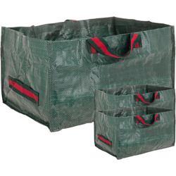 PrimeMatik - Sacchetti per la pulizia del giardino 36L 48 x 30 x 25 cm 3 unità precio