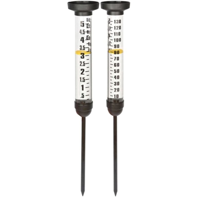 Misuratore di Pioggia 130 mm TH86 - Trasparente - Esschert Design