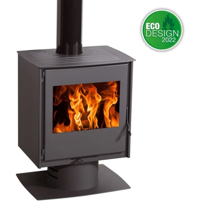 Stufa A Legna Eco Design Toscana 8 Kw Premium Juan Panadero