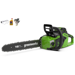 Elettrosega a batteria Greenworks GD40CS18 40V barra da 40cm características