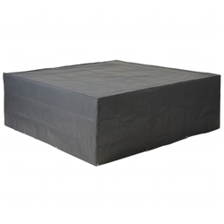 Nature Telo di Copertura per Tavolini e Sedie da Giardino 200x200x70cm - Grigio en oferta