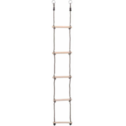 vidaXL Scala a 5 Gradini 210 cm in Legno Massello di Pino - Marrone precio