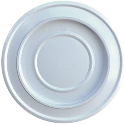 Mr-mondial - rosone 12 cm 120 mm per tubi di stufa stufe a legna rosone bianco