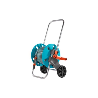 Set Carrello Avvolgitubo AquaRoll S 25 Metri Per Tubo da Giardino Compatto 25mt