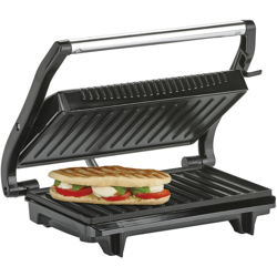 Bistecchiera Elettrica Grill Barbecue a Contatto 700 W per Camper Campeggio precio