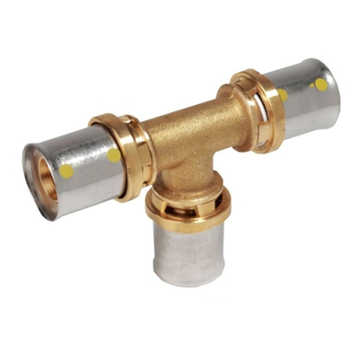 Raccordo a T a pressare multipinza 32X32X32/3 RM150Y211 - Giacomini
