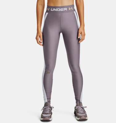 Leggings HeatGear® Armour Wordmark Waistband da donna