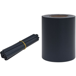 Recinzione Frangivento Giardino PVC 35x0,19m Grigio Scuro Opaco - Grigio - Vidaxl características