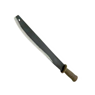Machete forgiato a mano - Manico in cuoio SENZA FODERO - Rinaldi