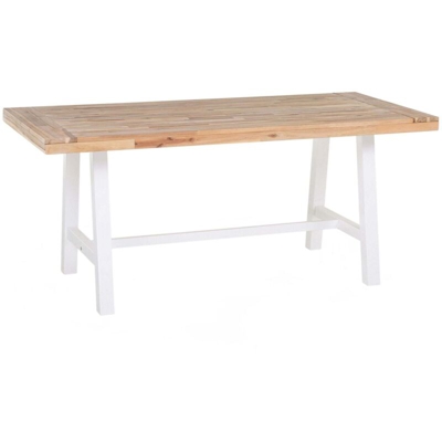 Tavolo in legno bianco marrone SCANIA