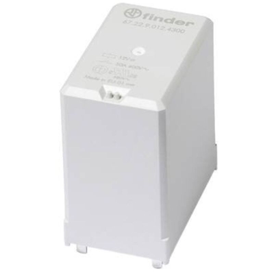Finder 67.22.9.024.4500 Relè per PCB 24 V/DC 50 A 2 NA 1 pz.