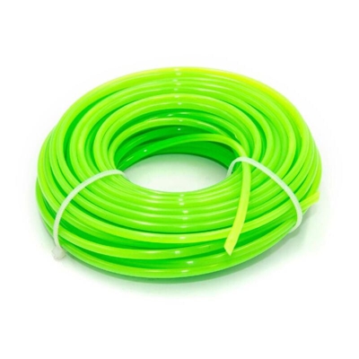 vhbw filo falciante universale per tagliaerba, decespugliatore - Filo di ricambio, verde, 3 mm x 15 m, rotondo