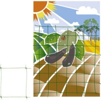 RETE di SOSTEGNO per ORTAGGI 2X10 mt pes 9,5 gr/mq Maglia 17X15 - Papillon