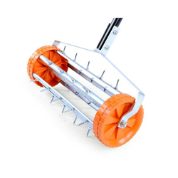Aeratore scarificatore manuale su ruote 400mm Fuxtec RL400 en oferta