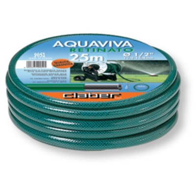 Tubo irrigazione verde retinato diametro mm 12/17 lunghezza mt 25