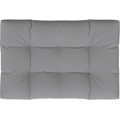 YOUTHUP Cuscino per Sedile Imbottito Grigio 120 x 80 x 10 cm - Grigio