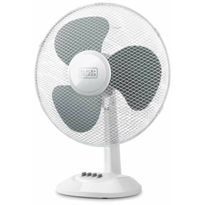 ventilatore da tavolo 41w 40cm 3 velocità bianco - bxefd42e - Black&decker